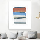 Sunset Boulevard II by PI Studio on GIANT ART - red abstract abstract