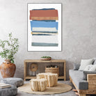 Sunset Boulevard II by PI Studio on GIANT ART - red abstract abstract