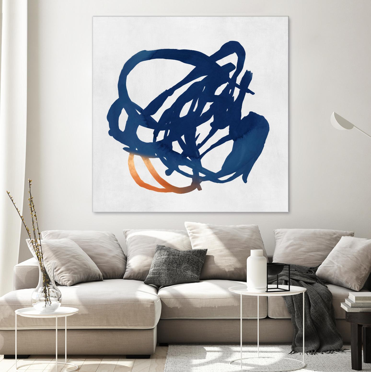 Luminous Orange II by PI Studio on GIANT ART - orange abstract abstract