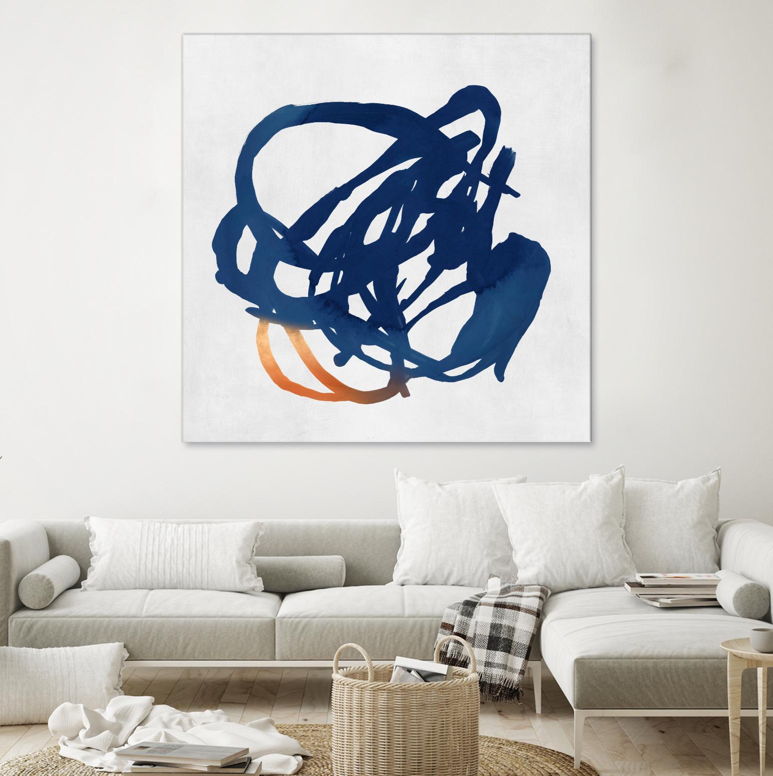 Luminous Orange II by PI Studio on GIANT ART - orange abstract abstract