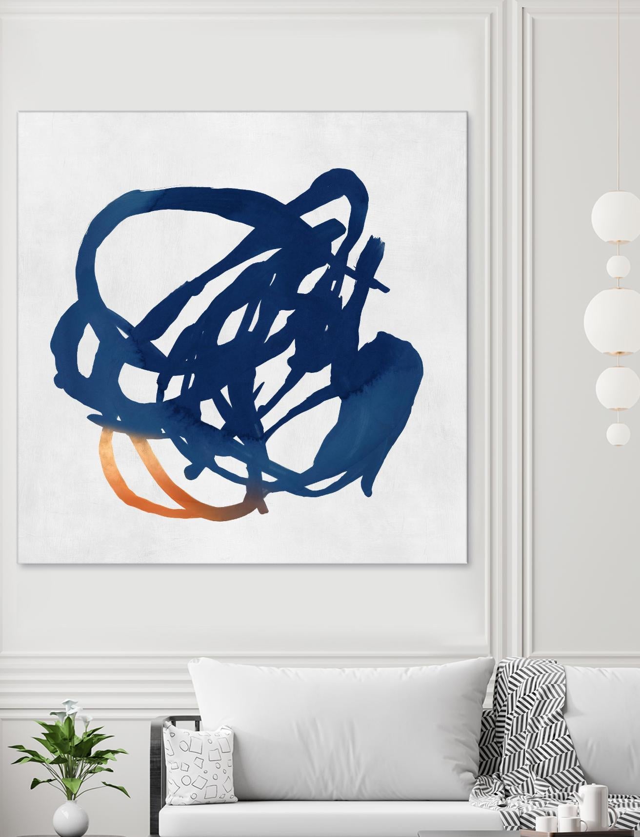 Luminous Orange II by PI Studio on GIANT ART - orange abstract abstract