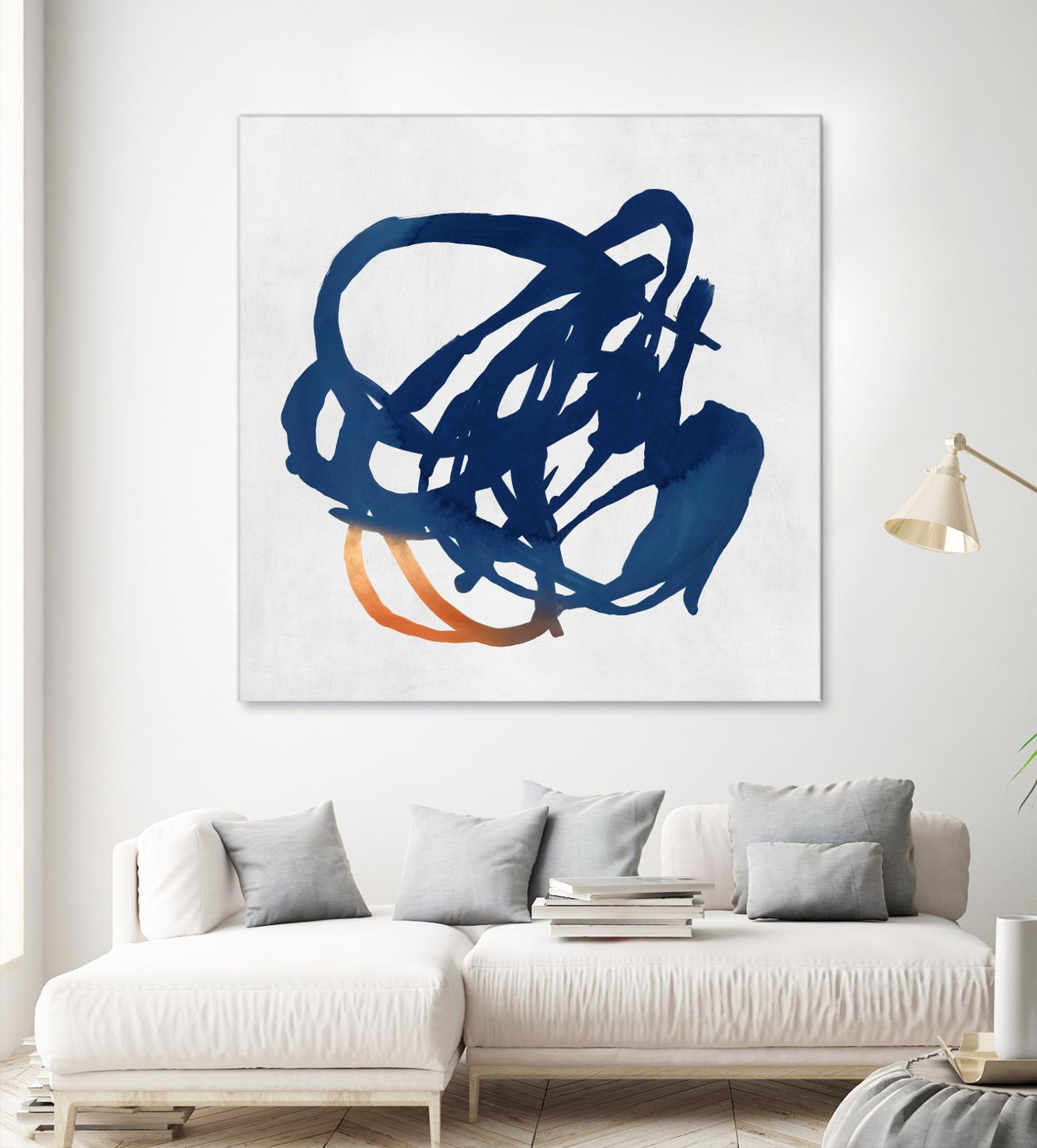 Luminous Orange II by PI Studio on GIANT ART - orange abstract abstract