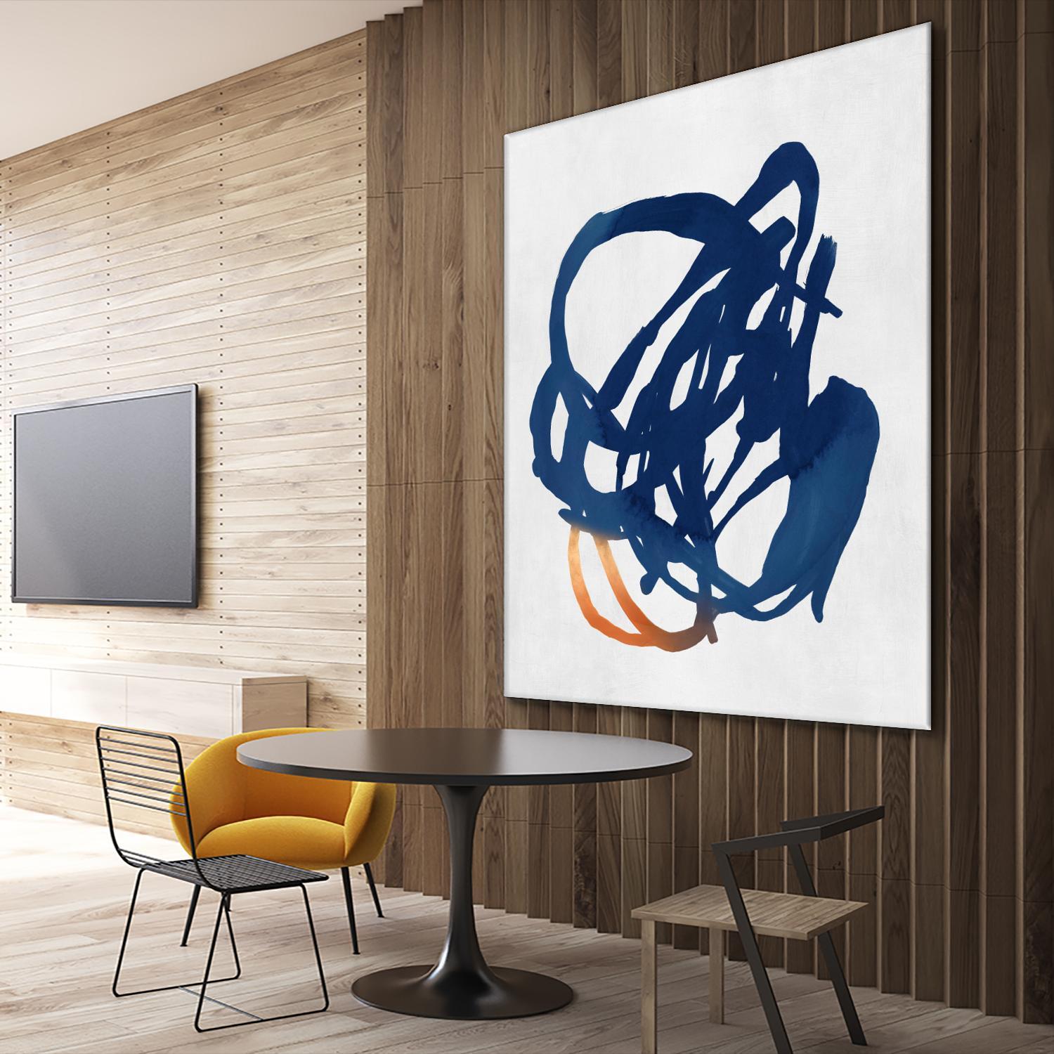 Luminous Orange II by PI Studio on GIANT ART - orange abstract abstract