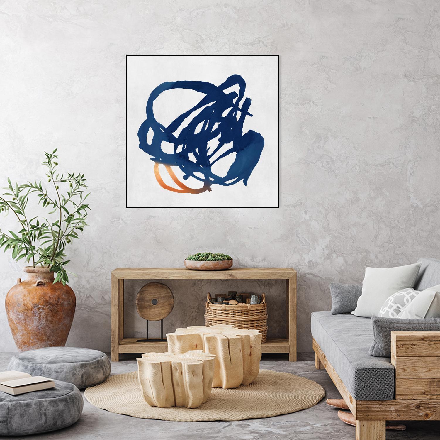 Luminous Orange II by PI Studio on GIANT ART - orange abstract abstract