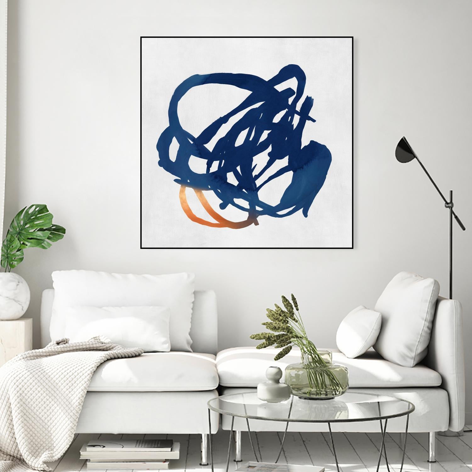 Luminous Orange II by PI Studio on GIANT ART - orange abstract abstract