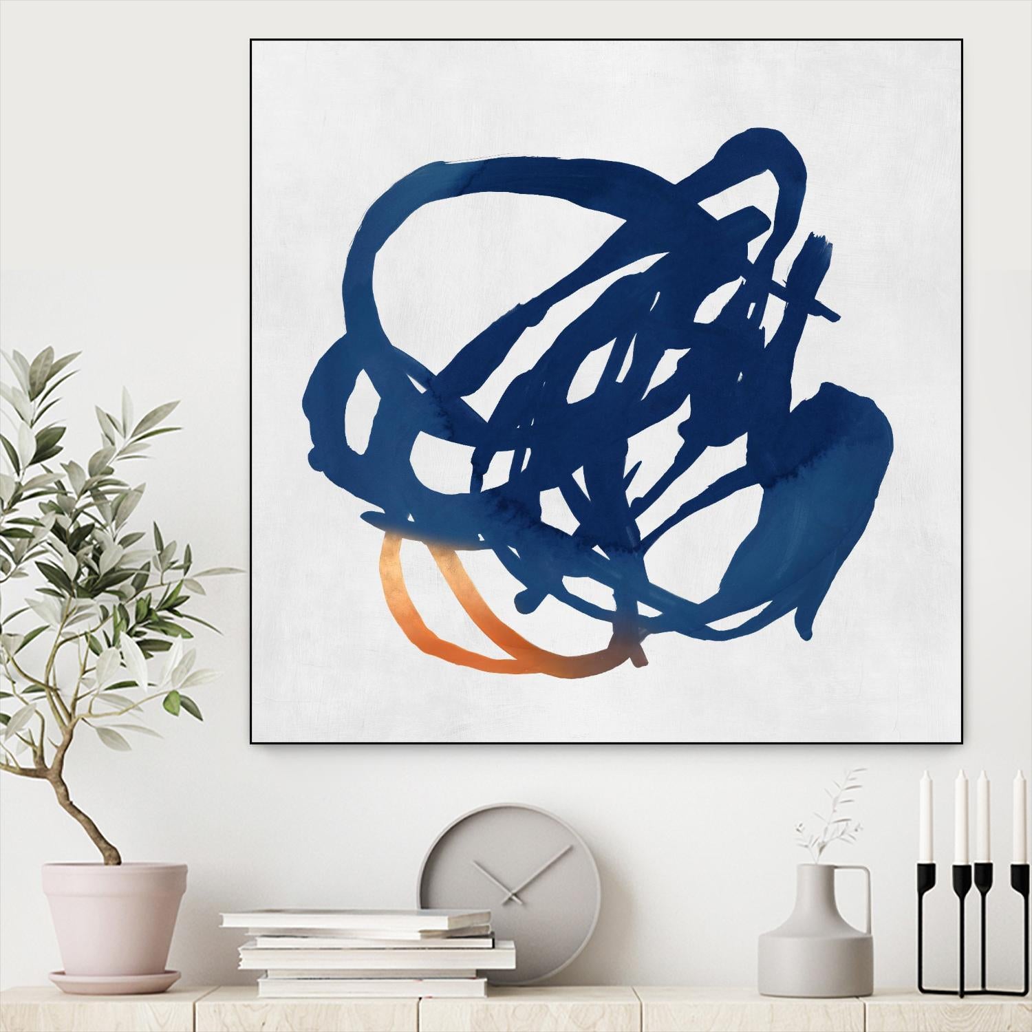 Luminous Orange II by PI Studio on GIANT ART - orange abstract abstract