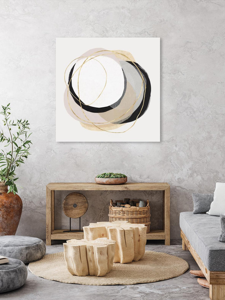 Ring of Gold I by PI Studio on GIANT ART - gold abstract abstract