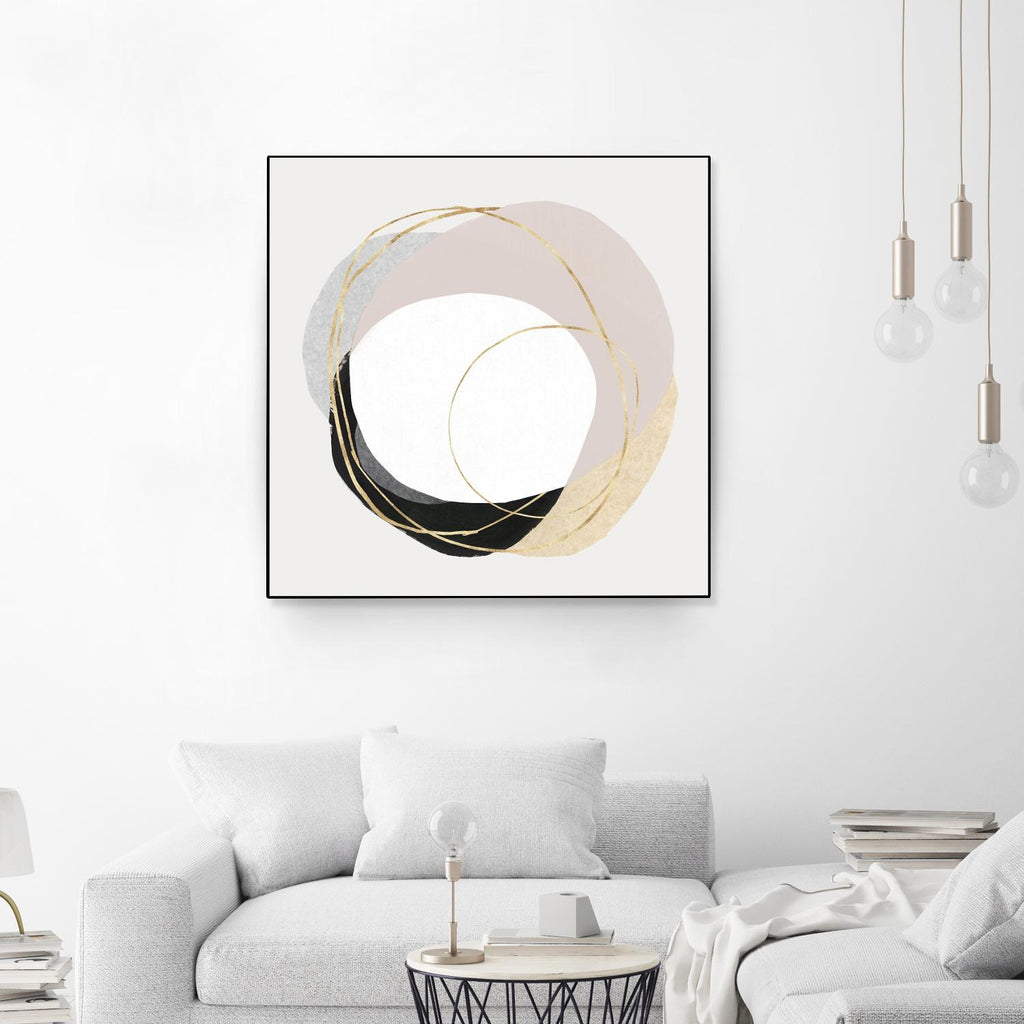 Ring of Gold II by PI Studio on GIANT ART - gold abstract abstract