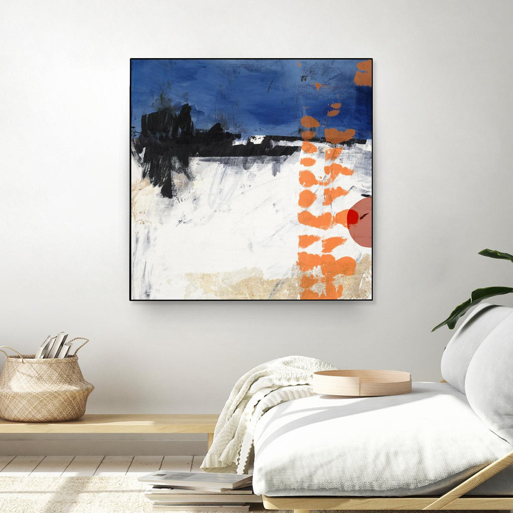 Midnight Rise II par PI Studio sur GIANT ART - abstraction orange abstraite