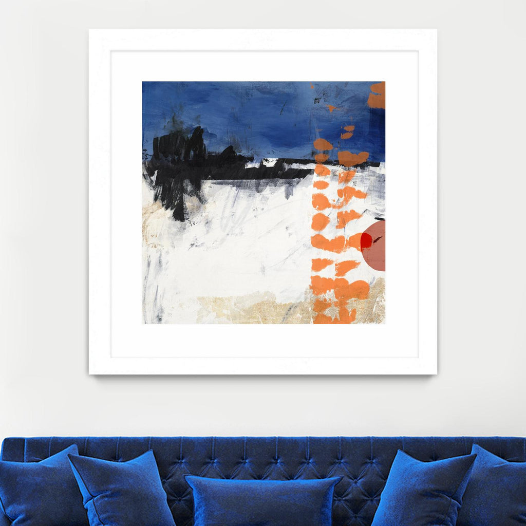 Midnight Rise II par PI Studio sur GIANT ART - abstraction orange abstraite