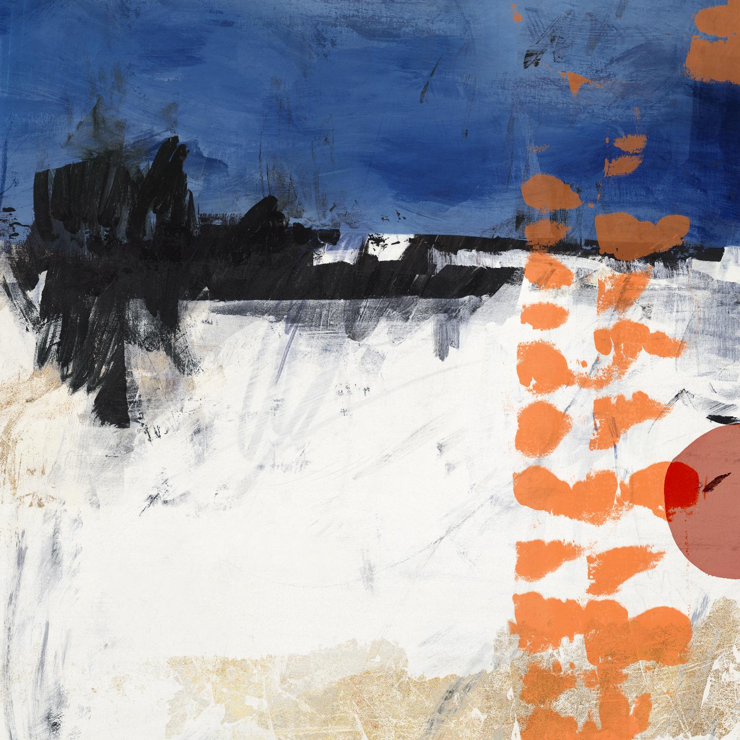 Midnight Rise II par PI Studio sur GIANT ART - abstraction orange abstraite