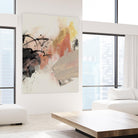 Grapefruit I by PI Studio on GIANT ART - pink abstract abstract