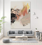 Grapefruit I by PI Studio on GIANT ART - pink abstract abstract