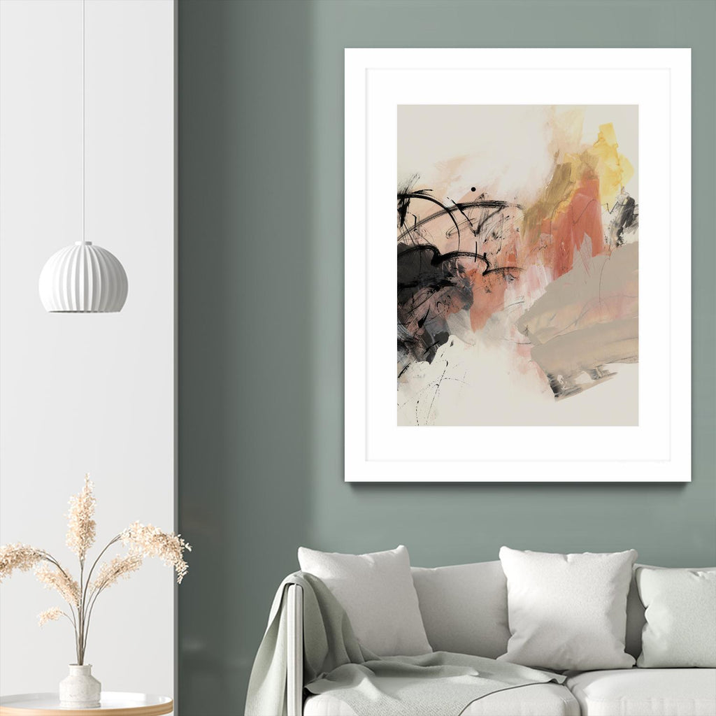 Grapefruit I by PI Studio on GIANT ART - pink abstract abstract