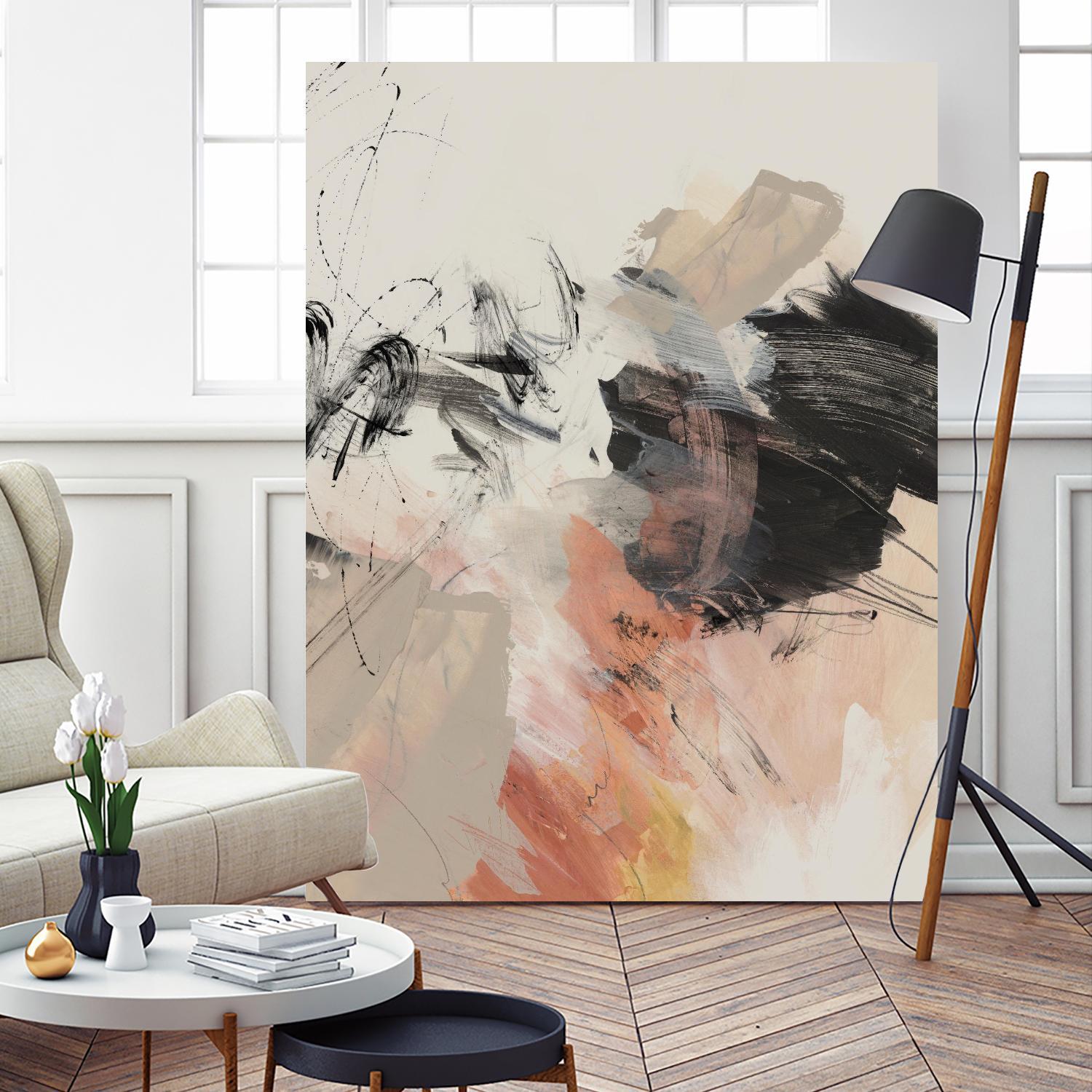 Grapefruit II by PI Studio on GIANT ART - beige abstract abstract