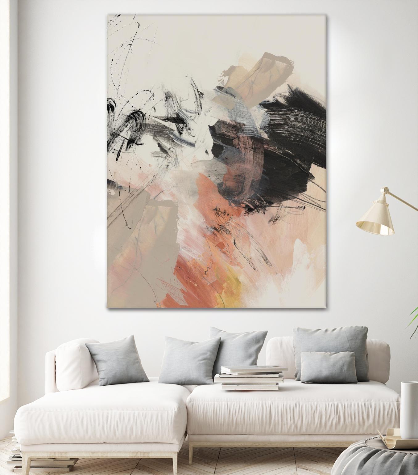 Grapefruit II by PI Studio on GIANT ART - beige abstract abstract