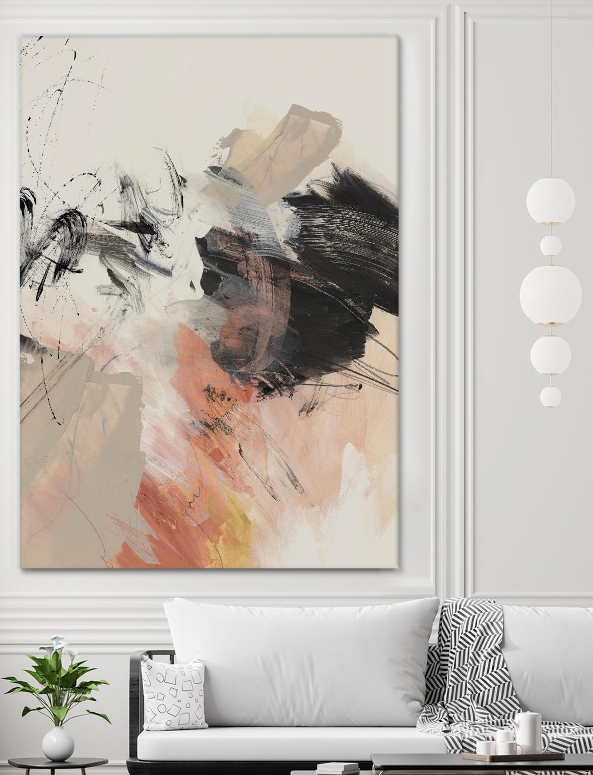 Grapefruit II by PI Studio on GIANT ART - beige abstract abstract