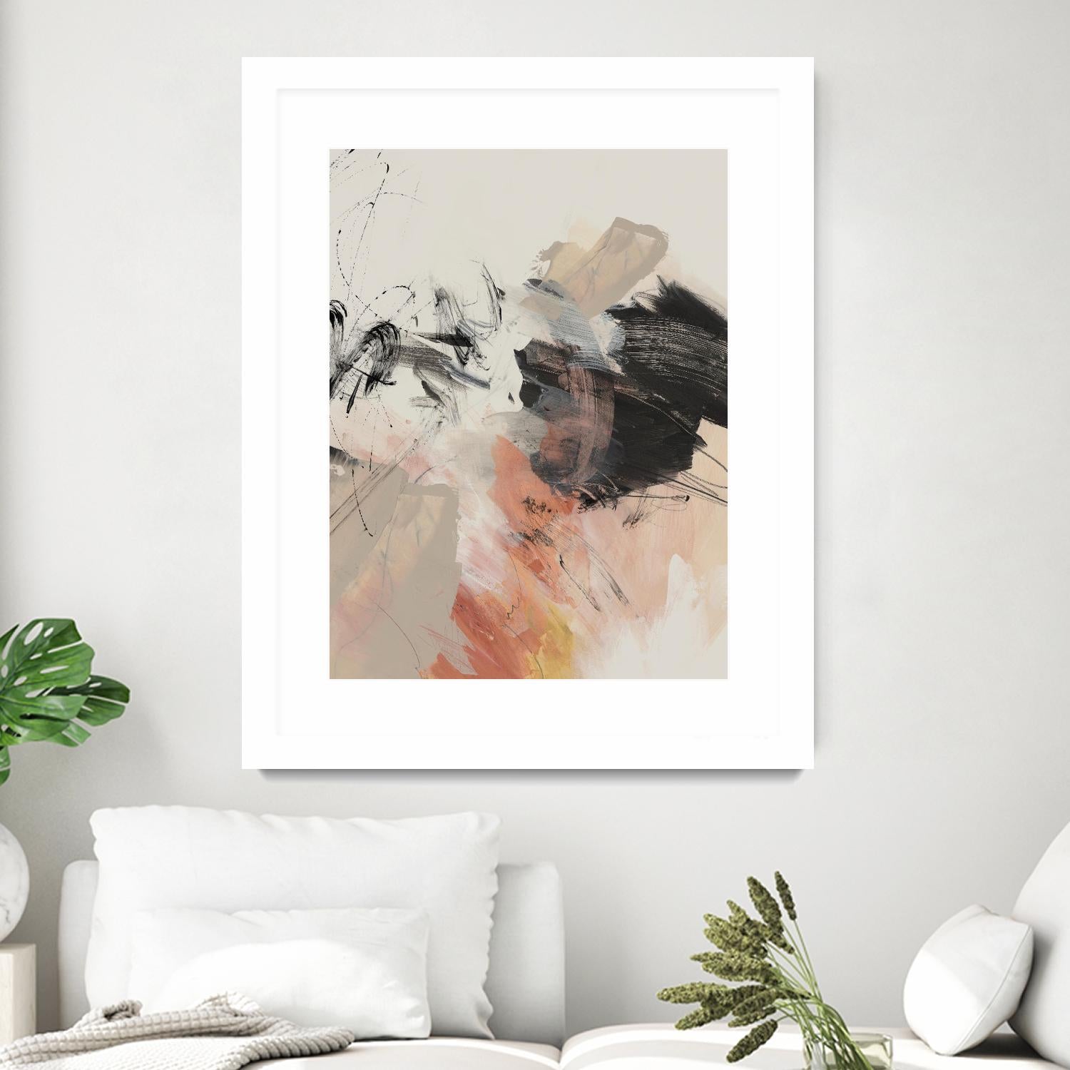 Grapefruit II by PI Studio on GIANT ART - beige abstract abstract