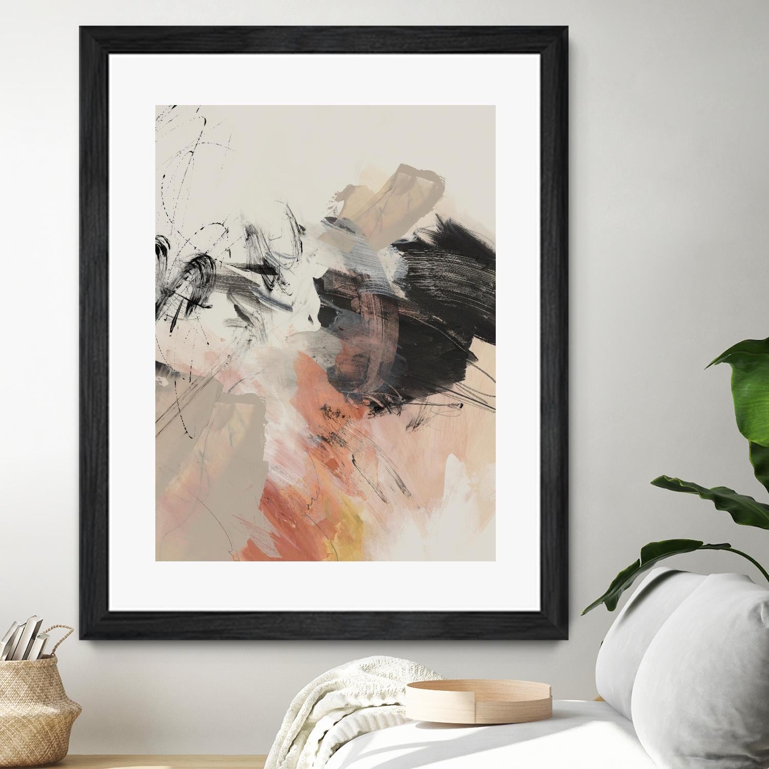 Grapefruit II by PI Studio on GIANT ART - beige abstract abstract