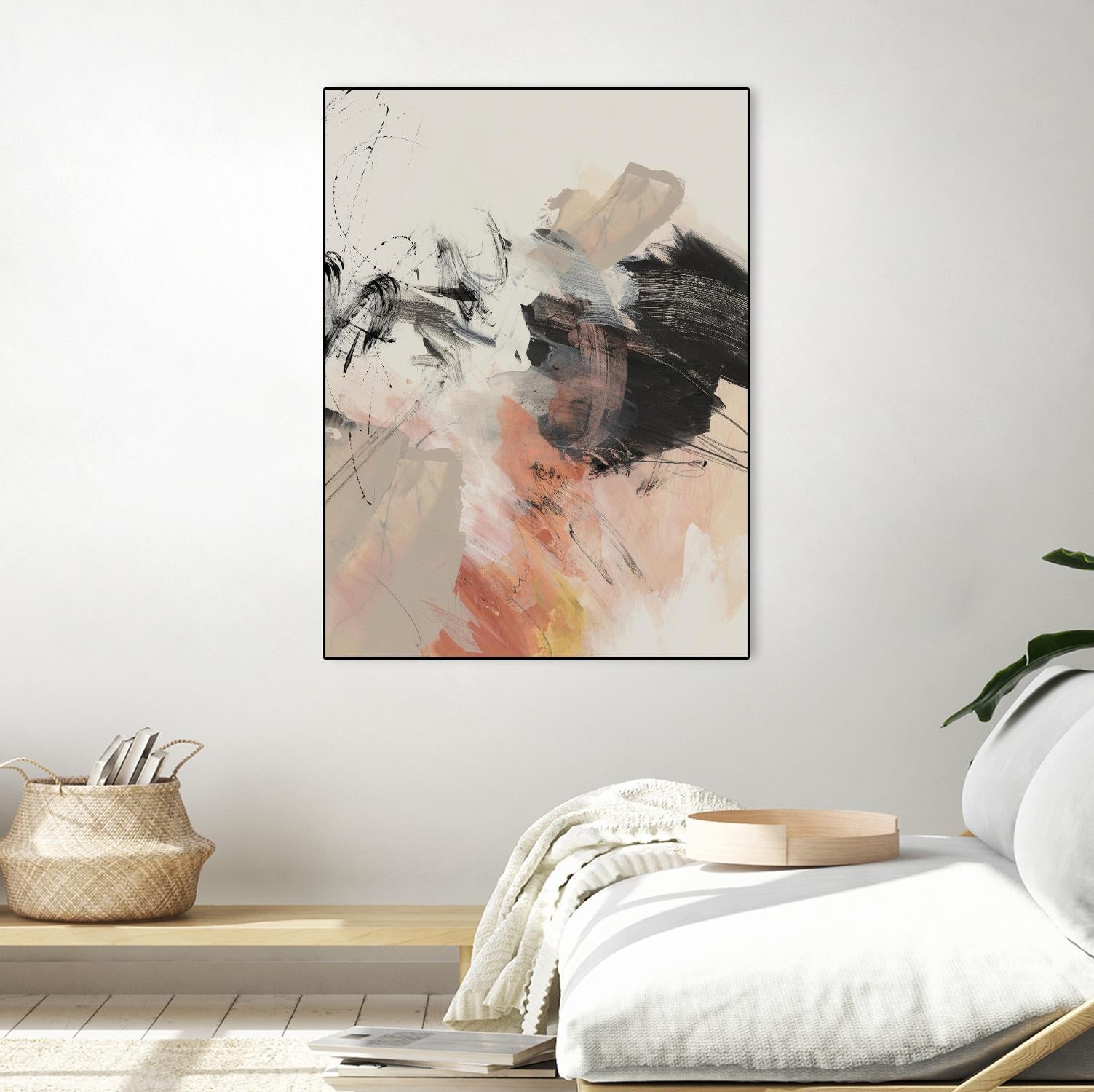 Grapefruit II by PI Studio on GIANT ART - beige abstract abstract