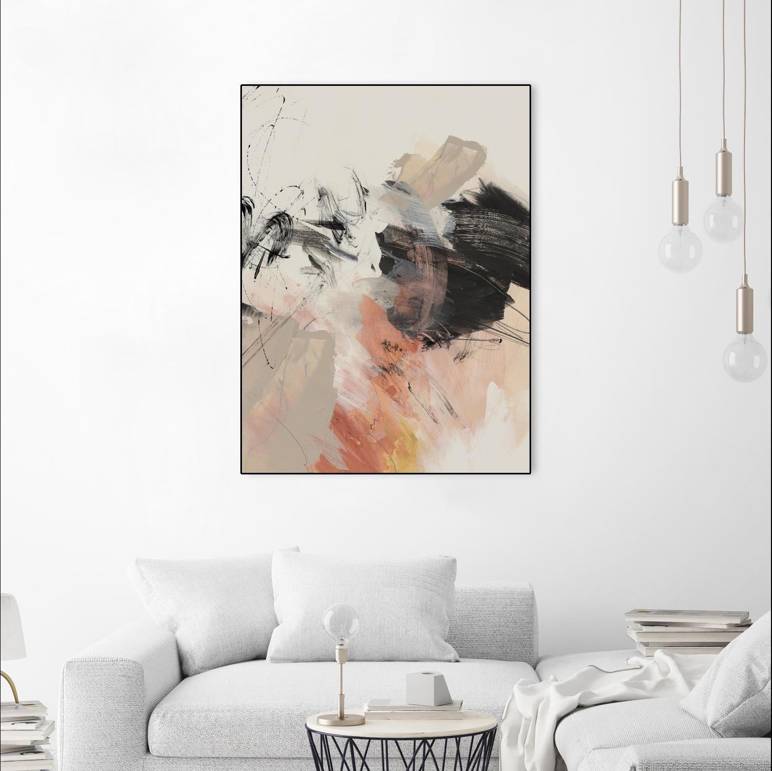 Grapefruit II by PI Studio on GIANT ART - beige abstract abstract