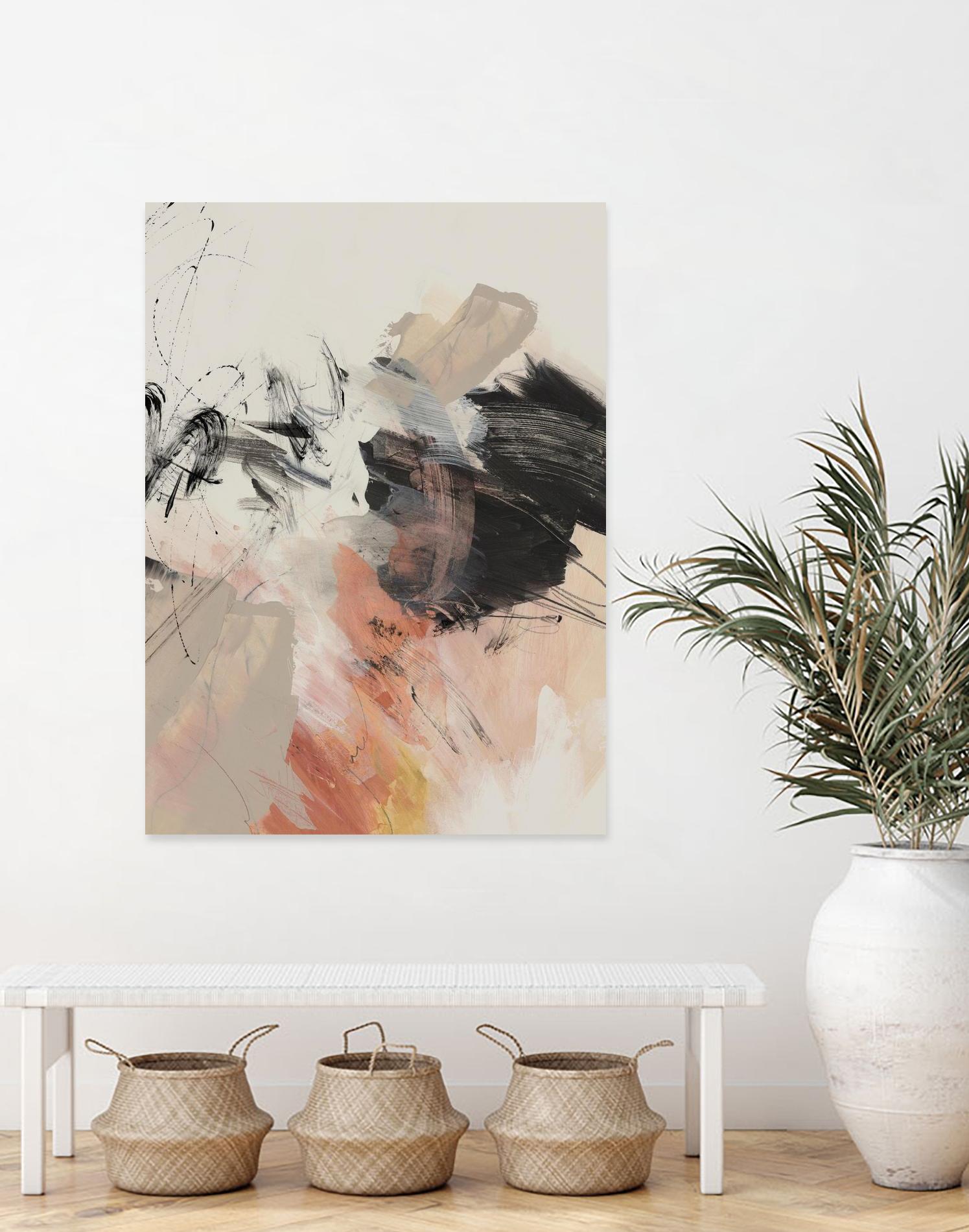 Grapefruit II by PI Studio on GIANT ART - beige abstract abstract