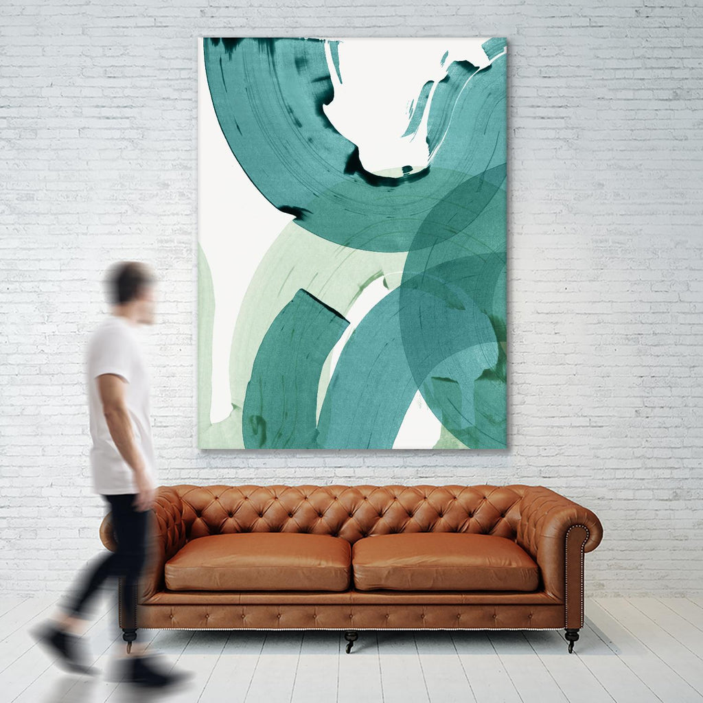 Green Movement II by PI Studio on GIANT ART - green abstract abstract