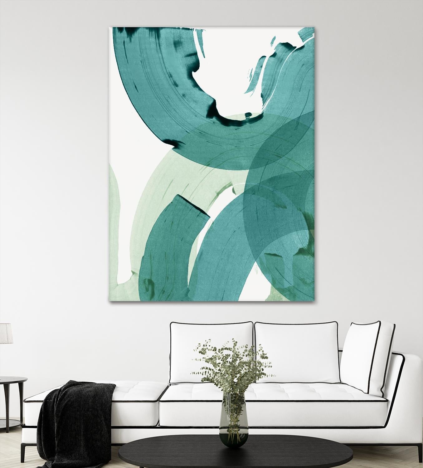 Green Movement II by PI Studio on GIANT ART - green abstract abstract