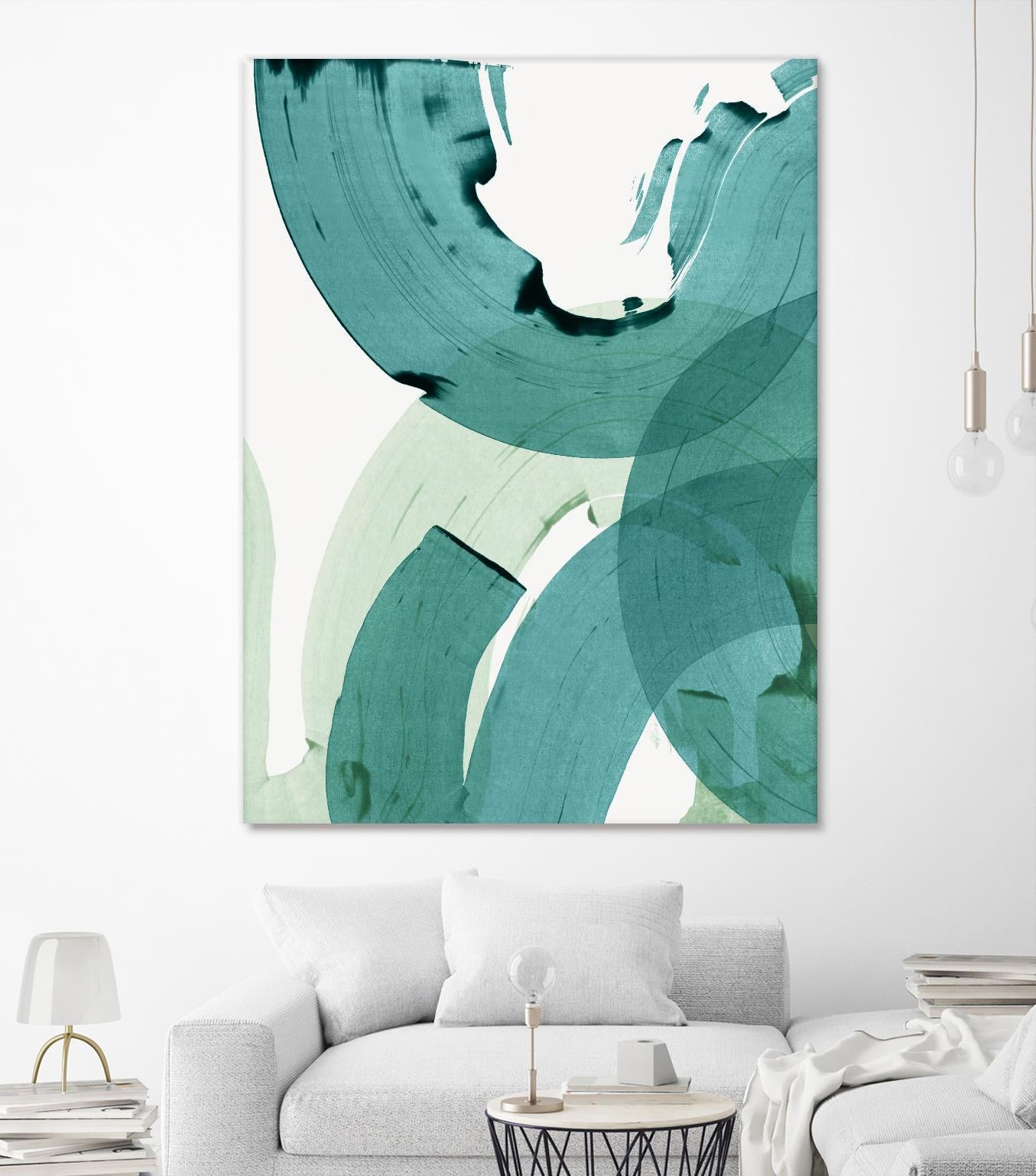 Green Movement II by PI Studio on GIANT ART - green abstract abstract