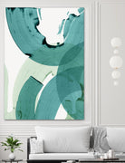 Green Movement II by PI Studio on GIANT ART - green abstract abstract