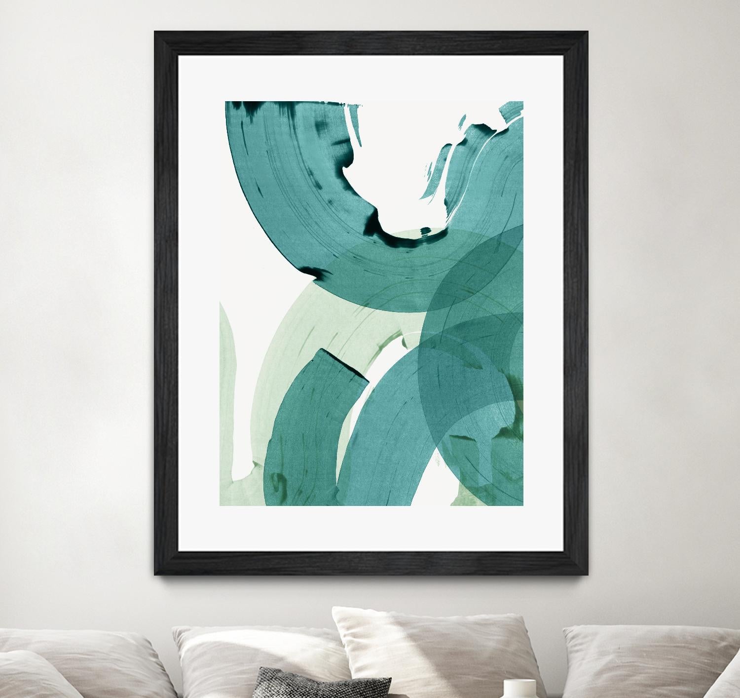 Green Movement II by PI Studio on GIANT ART - green abstract abstract