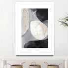 Falling Rocks II by PI Studio on GIANT ART - white shapes abstract