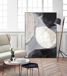 Falling Rocks II by PI Studio on GIANT ART - white shapes abstract