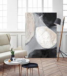 Falling Rocks II by PI Studio on GIANT ART - white shapes abstract