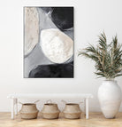 Falling Rocks II by PI Studio on GIANT ART - white shapes abstract