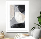Falling Rocks II by PI Studio on GIANT ART - white shapes abstract