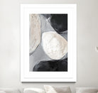 Falling Rocks II by PI Studio on GIANT ART - white shapes abstract