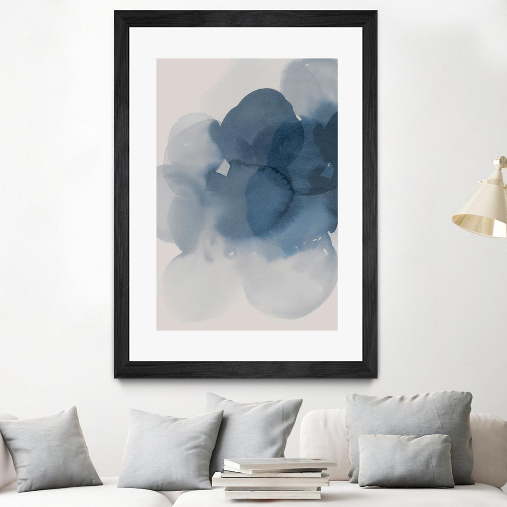 Beside the Sea I by PI Studio on GIANT ART - blue abstract