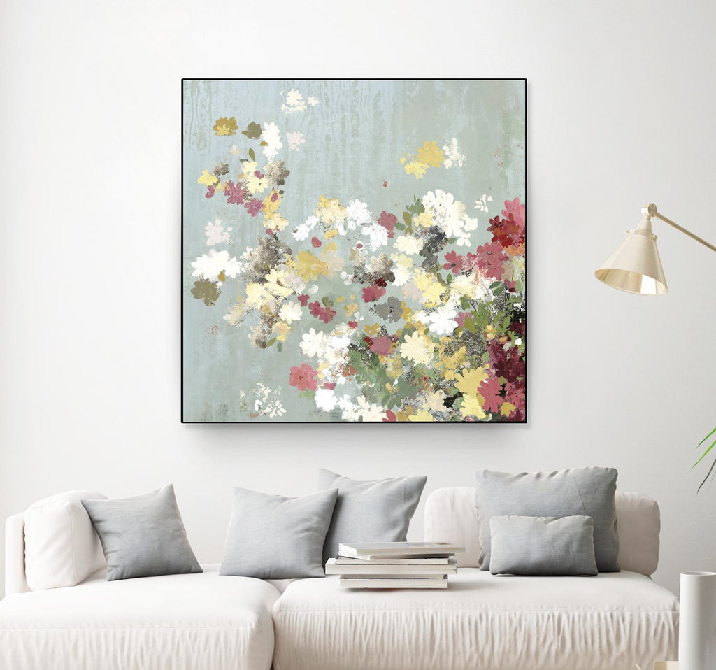 Abstract Bouquet I by Allison Pearce on GIANT ART - white floral