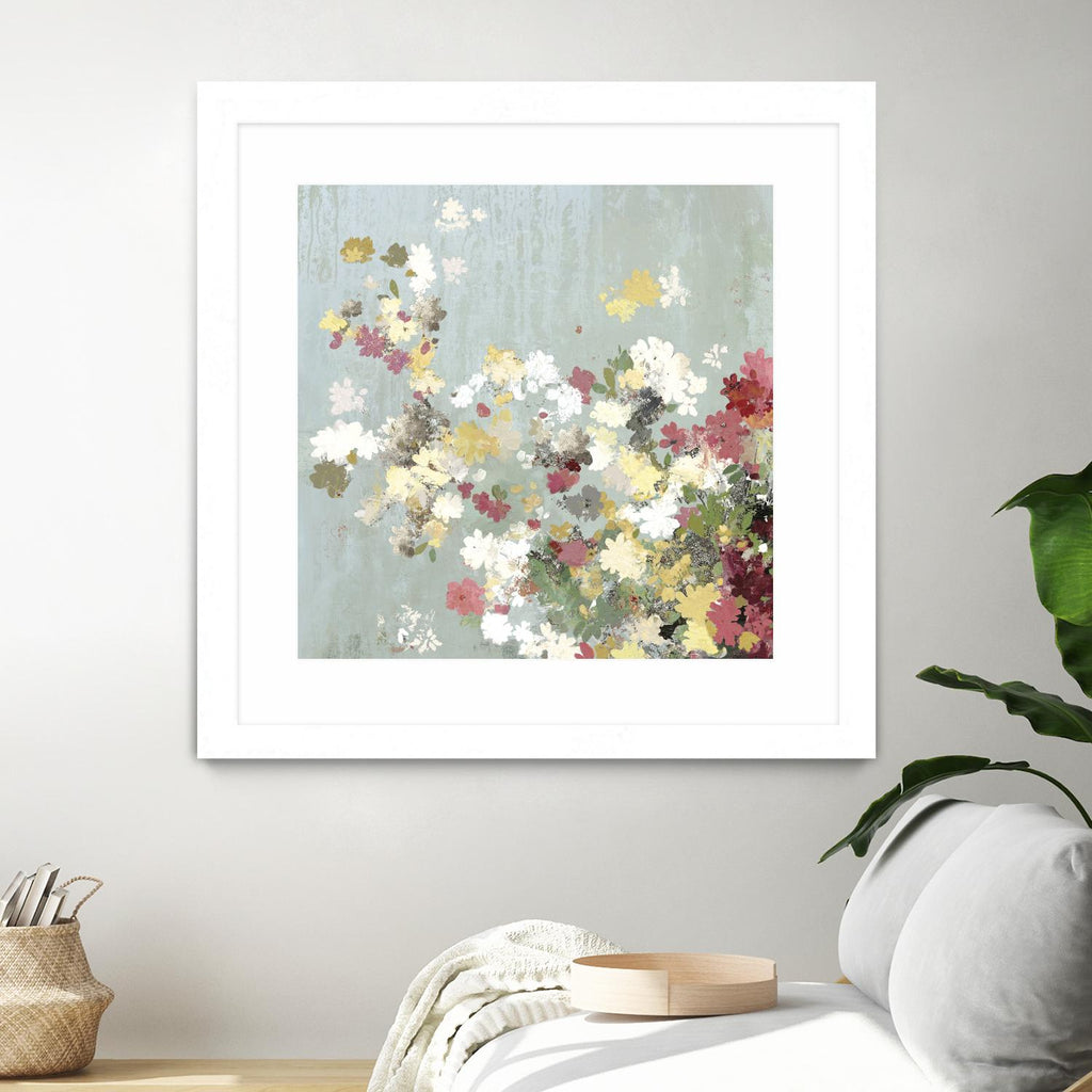 Abstract Bouquet I by Allison Pearce on GIANT ART - white floral