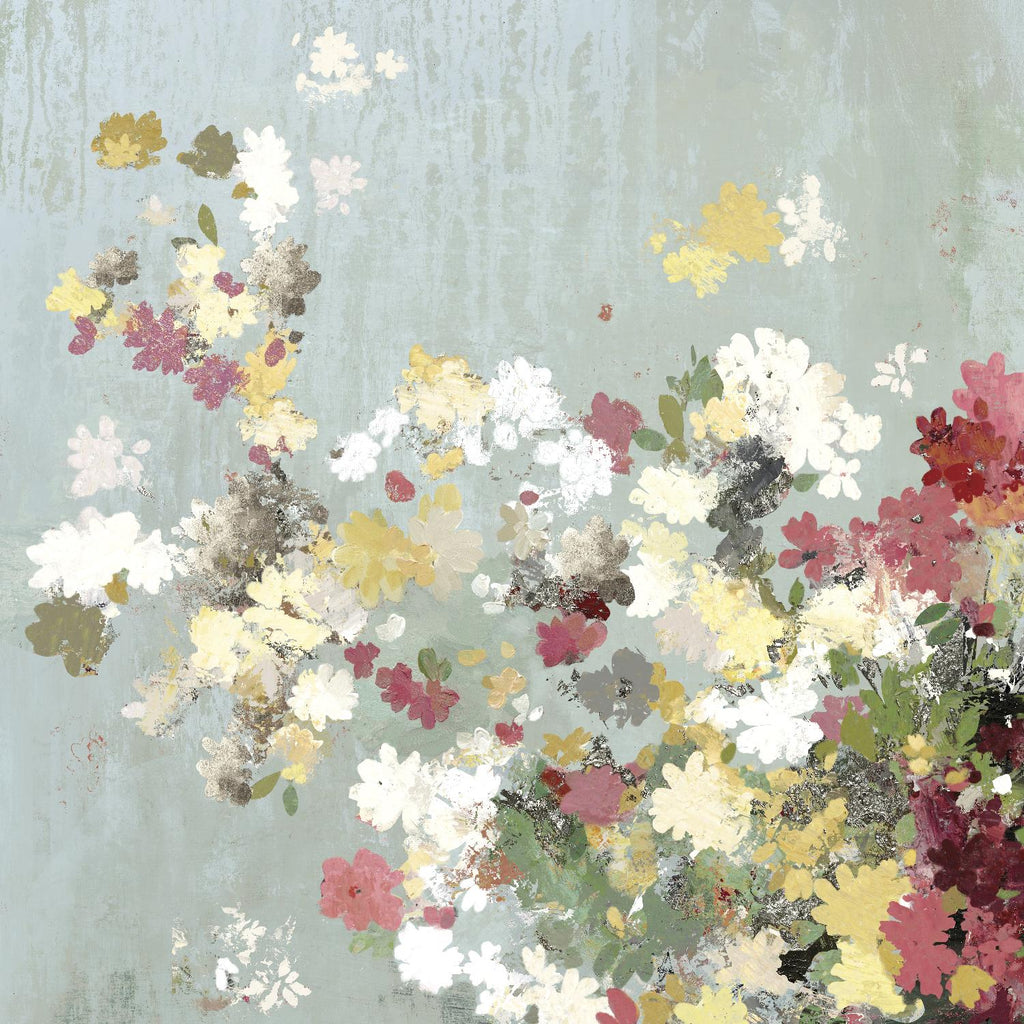 Abstract Bouquet I par Allison Pearce sur GIANT ART - floral blanc