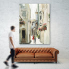 Parisian Walktrough by Allison Pearce on GIANT ART - beige floral