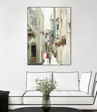 Parisian Walktrough by Allison Pearce on GIANT ART - beige floral