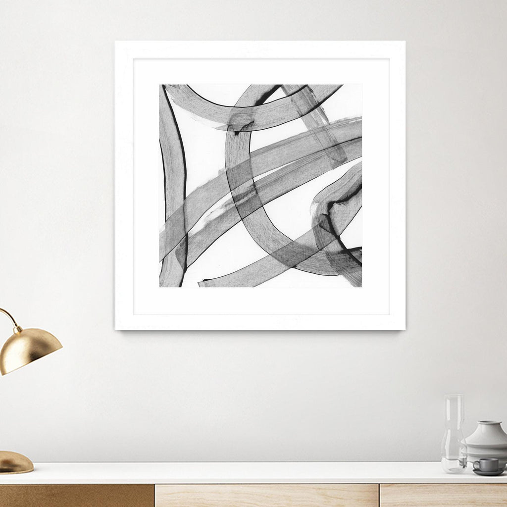 Gesture by PI Studio on GIANT ART - white abstract