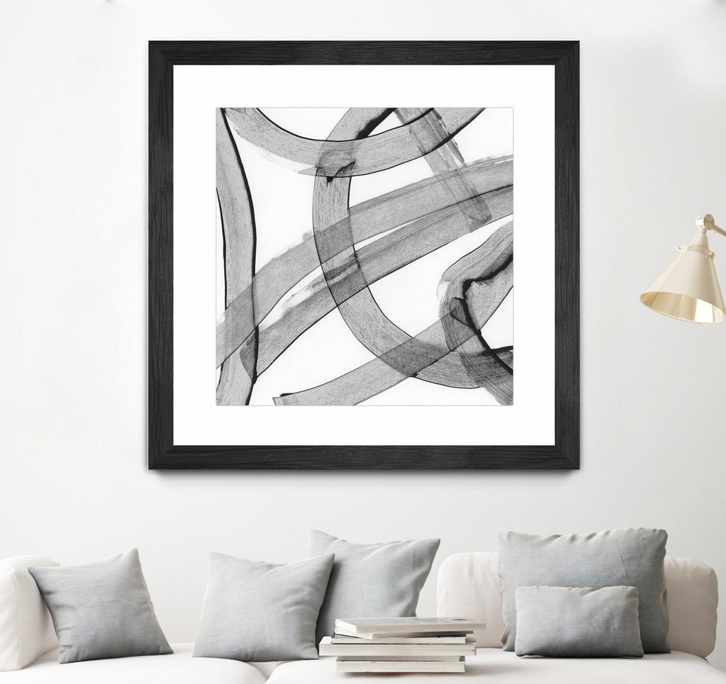 Gesture by PI Studio on GIANT ART - white abstract