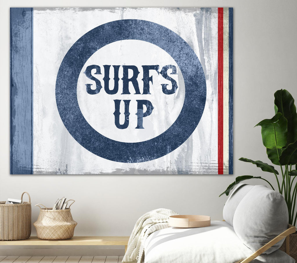 Surfs Up by PI Studio on GIANT ART - red quotes