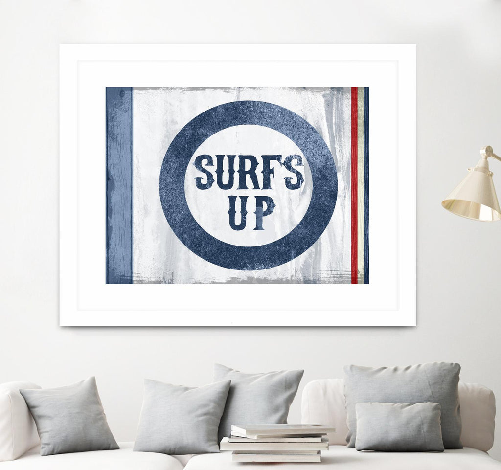 Surfs Up by PI Studio on GIANT ART - red quotes