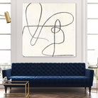 Juxtaposing by Pi Studio on GIANT ART - white linear linear art