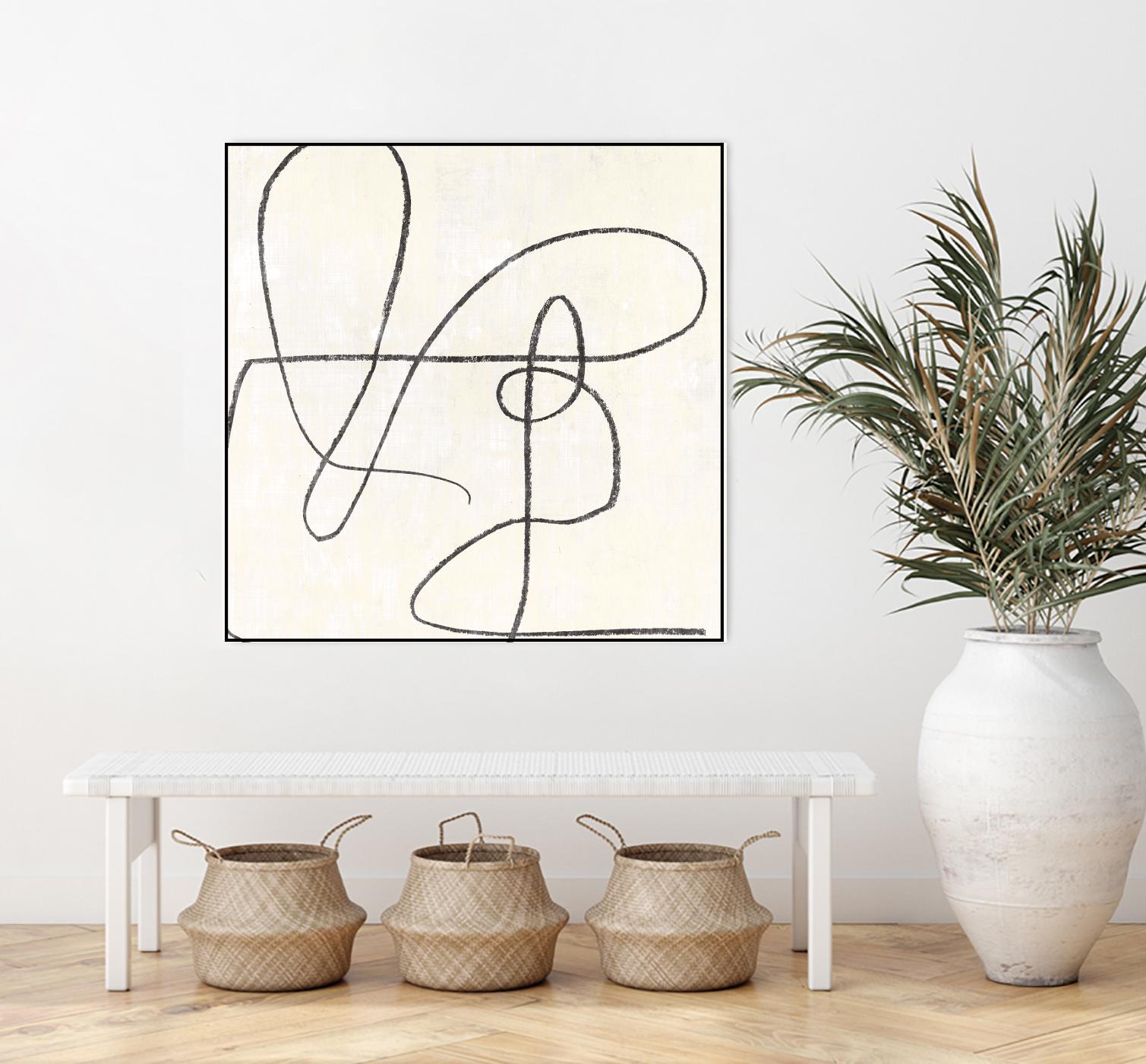 Juxtaposing by Pi Studio on GIANT ART - white linear linear art