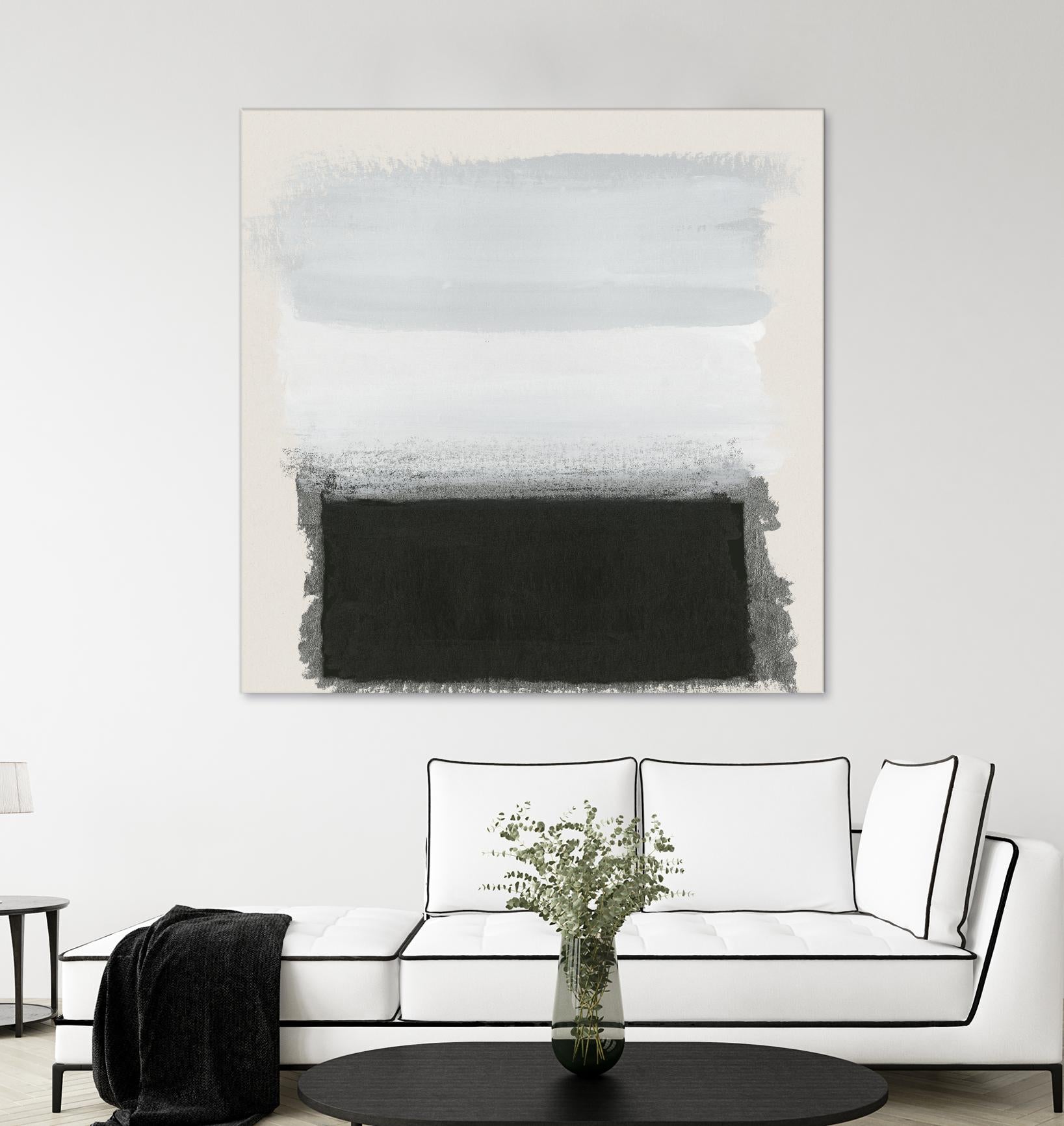 Star Night Interlude by PI Studio on GIANT ART - white abstract rothko